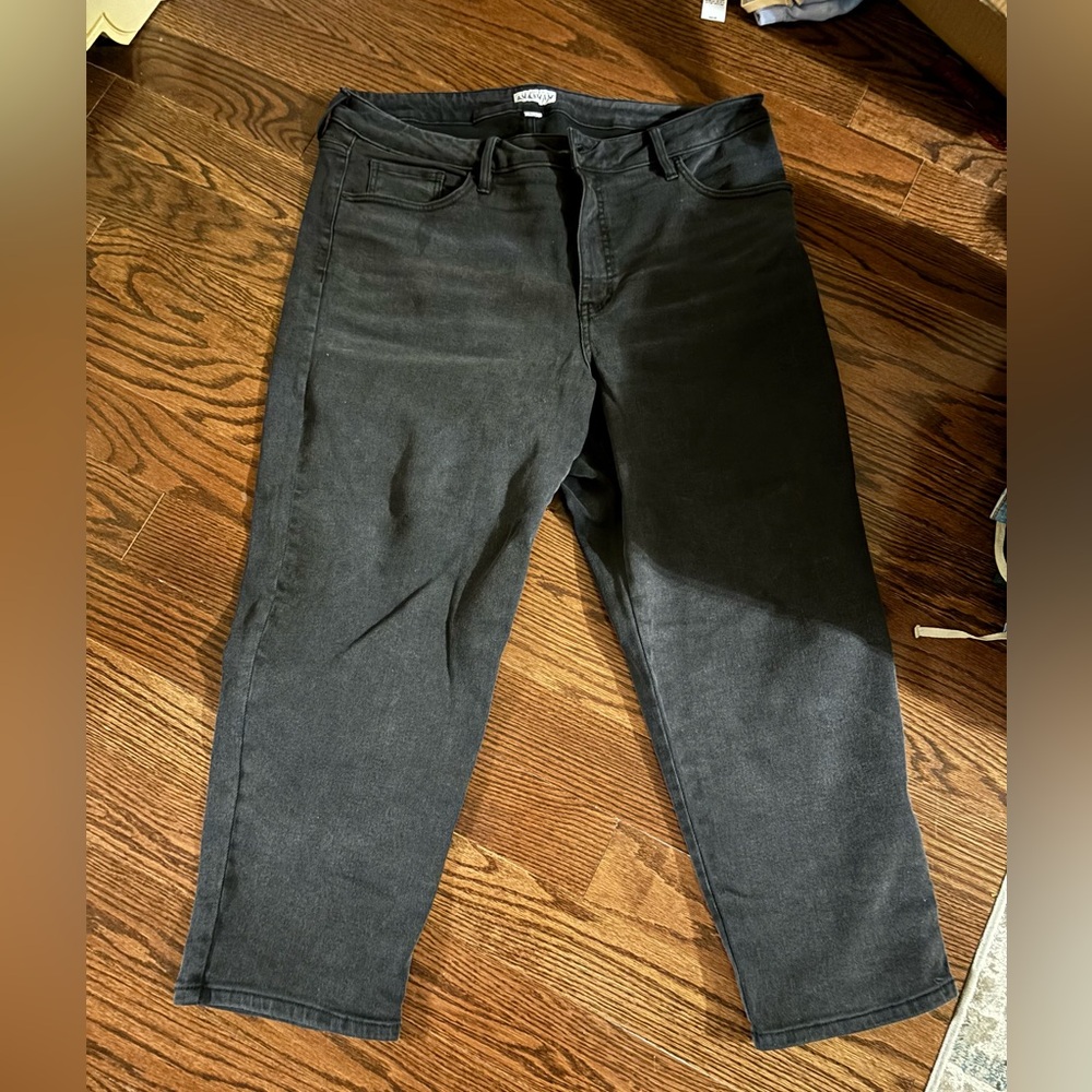 Ava and Viv black jeans plus size